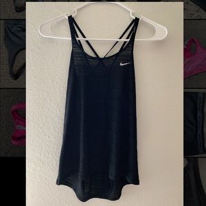 Black Nike tank